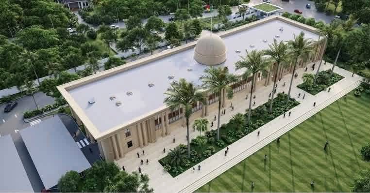 Construction du siège du Sénat à Cotonou